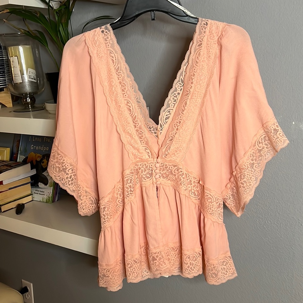 Forever 21 sexy lace blouse